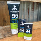 Watermans Mineral SPF 55 and FacePro Stick SPF 44 sunscreen set