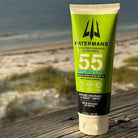 Watermans Hydro Lite SPF 55 sunscreen in use during outdoor athletic activity